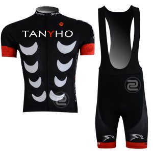 Short Sleeve white Men Bike Cycling Jersey Shirt GEL Bib Shorts Set E02